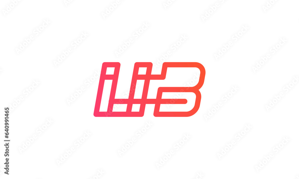 Creative Letter UB logo . Letter UB Initials logo design . clean and modern logo design	