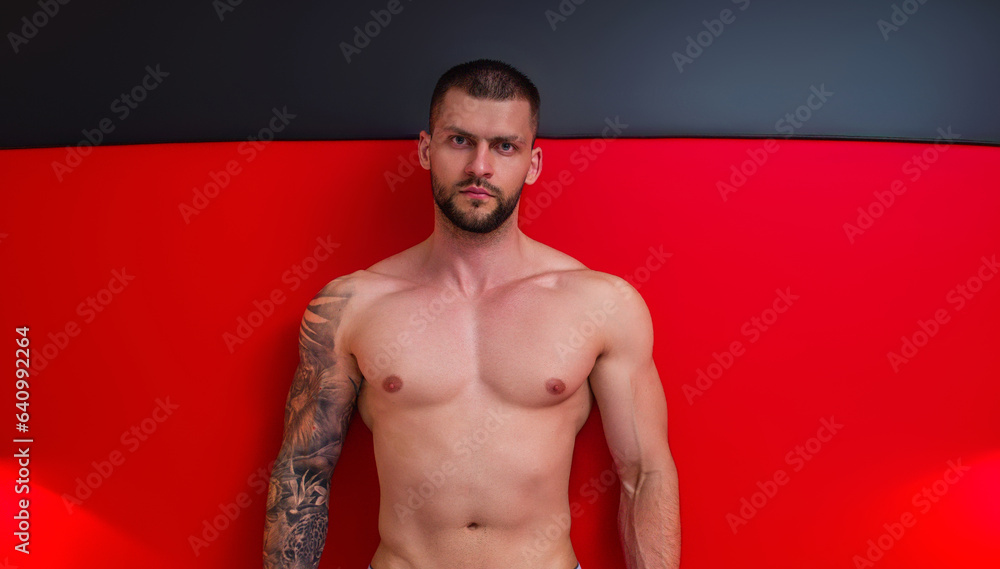 Mans Naked Body Muscular Shoulders Naked Man Muscular Sexy Body Gay Sexy Model Muscular