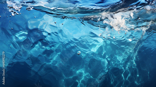 Blue fresh water background © avivmuzi