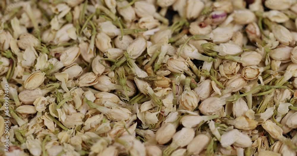 dried jasmine flowers and buds for adding to tea, small dried jasmine flowers for use in the preparation of tea dried jasmine flowers and buds for adding to tea, small dried jasmine flowers for use in the preparation of tea