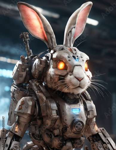 robot rabbit