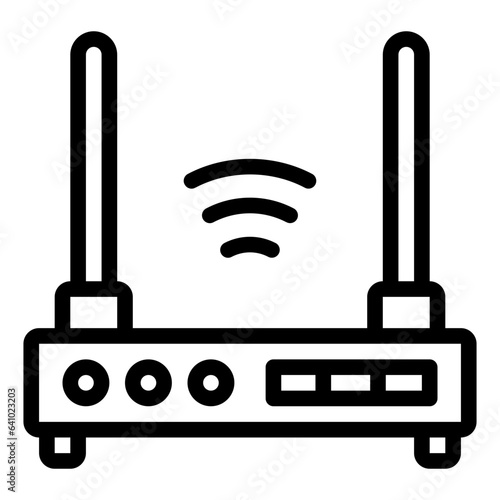 Modem outline icon