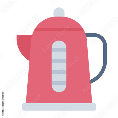 Kettle flat icon