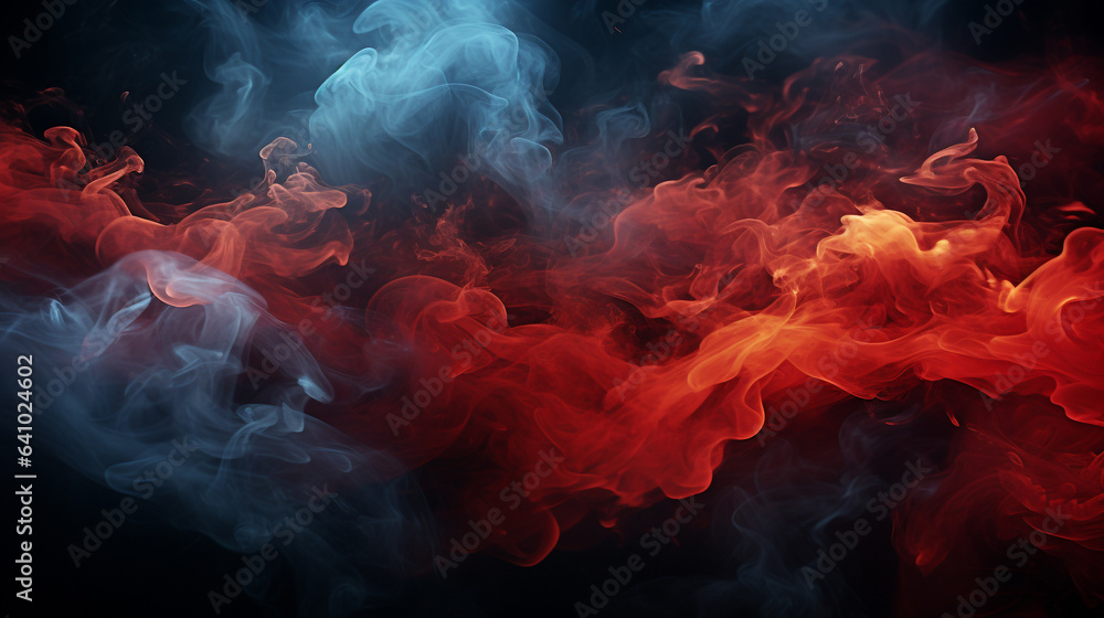 Fototapeta premium Colorful smoke background