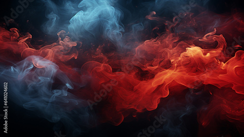 Colorful smoke background