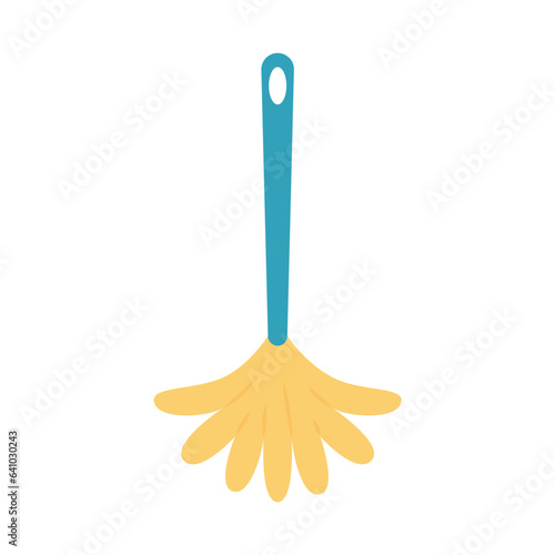 Isolated colored window brush cleaner icon Vector