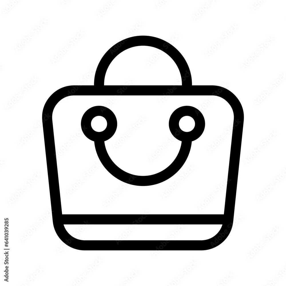 Shopping Bag Icon Vector Symbol Design Illustration Shopping Bag Icon Vector Symbol Design Illustration