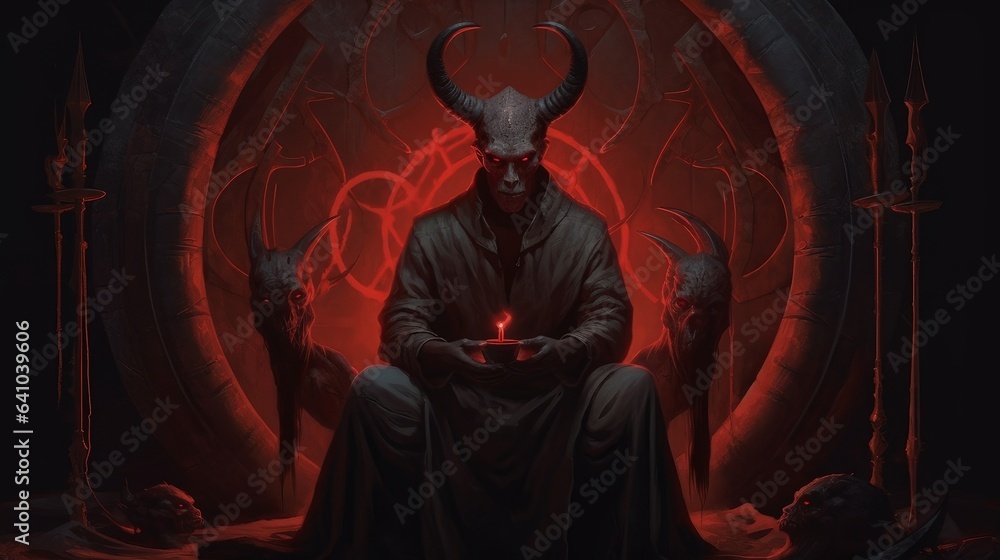 demon call pentagram