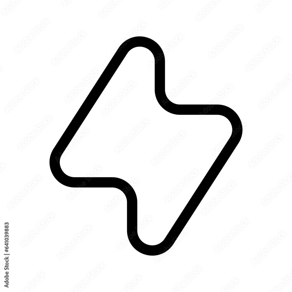 Lightning Icon Vector Symbol Design Illustration Lightning Icon Vector Symbol Design Illustration