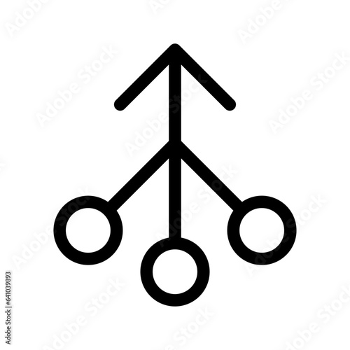Aggregate Icon Vector Symbol Design Illustration