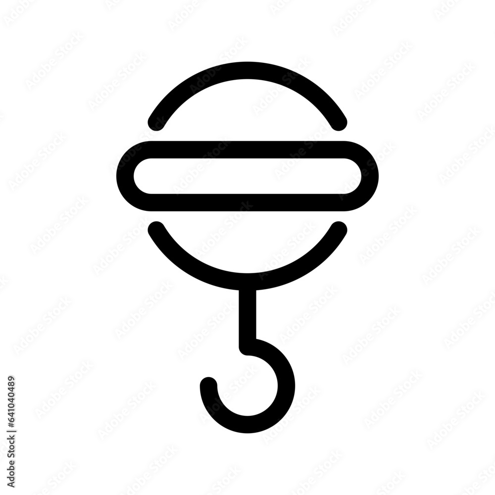 Hook Icon Vector Symbol Design Illustration Hook Icon Vector Symbol Design Illustration