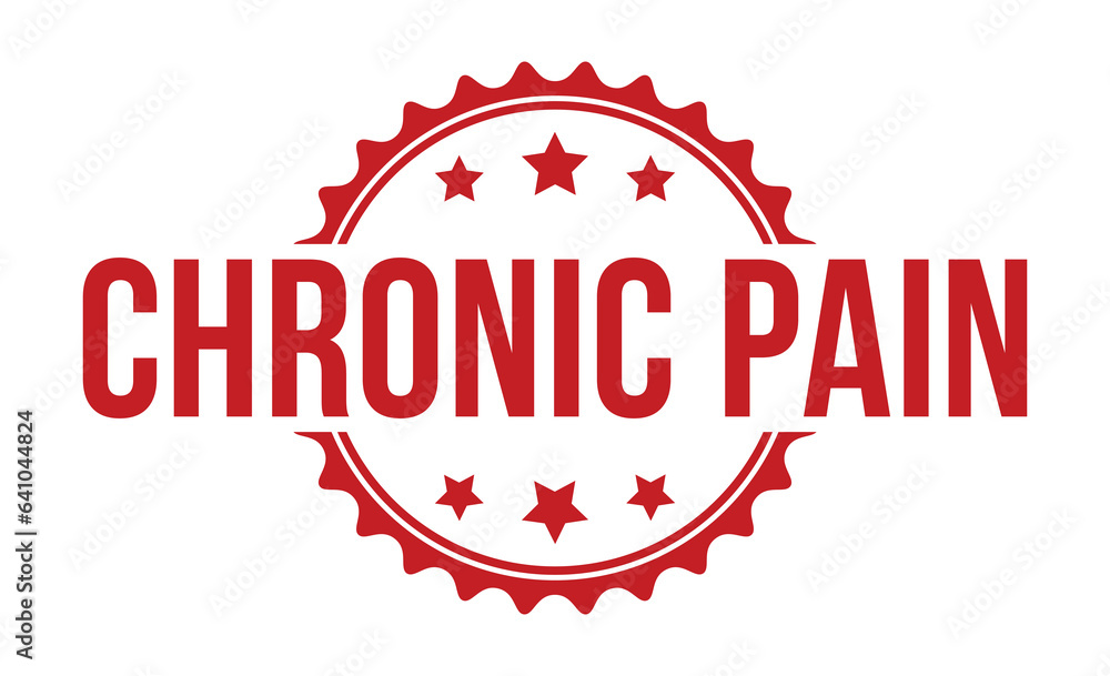 Chronic Pain stamp red rubber stamp on white background. Chronic Pain stamp sign. Chronic Pain stamp. Chronic Pain stamp red rubber stamp on white background. Chronic Pain stamp sign. Chronic Pain stamp.