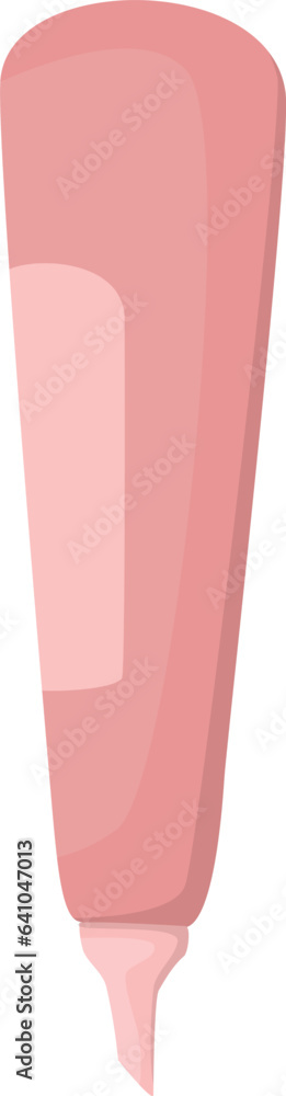 Acne cream with a pink bottle
