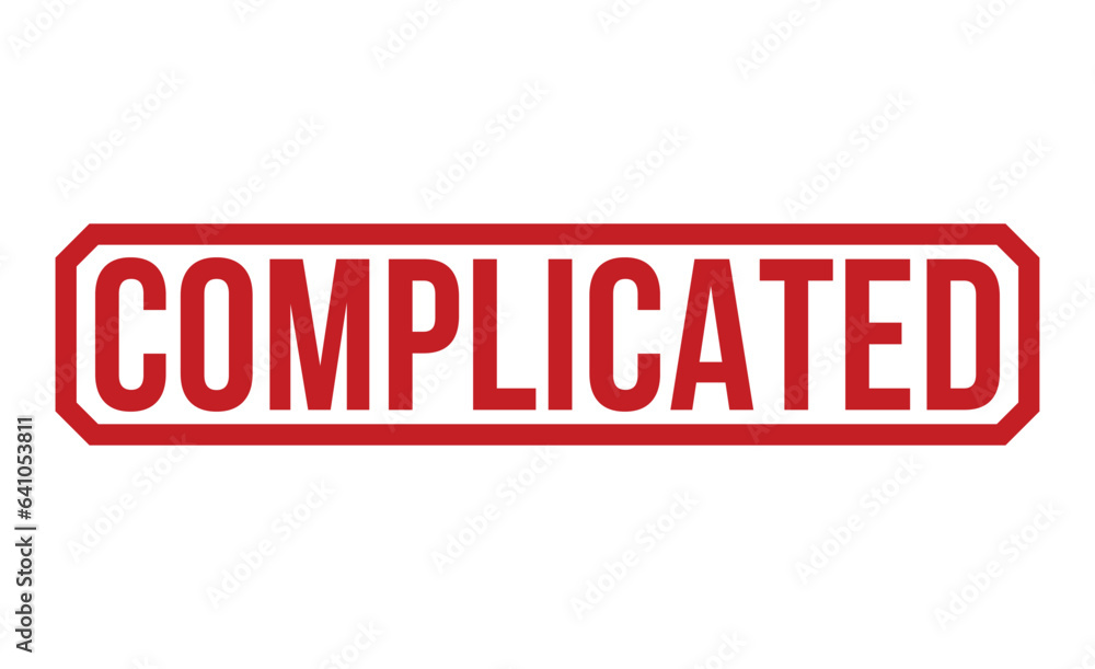 Complicated rubber stamp vector illustration on white background. Complicated rubber stamp vector illustration on white background.