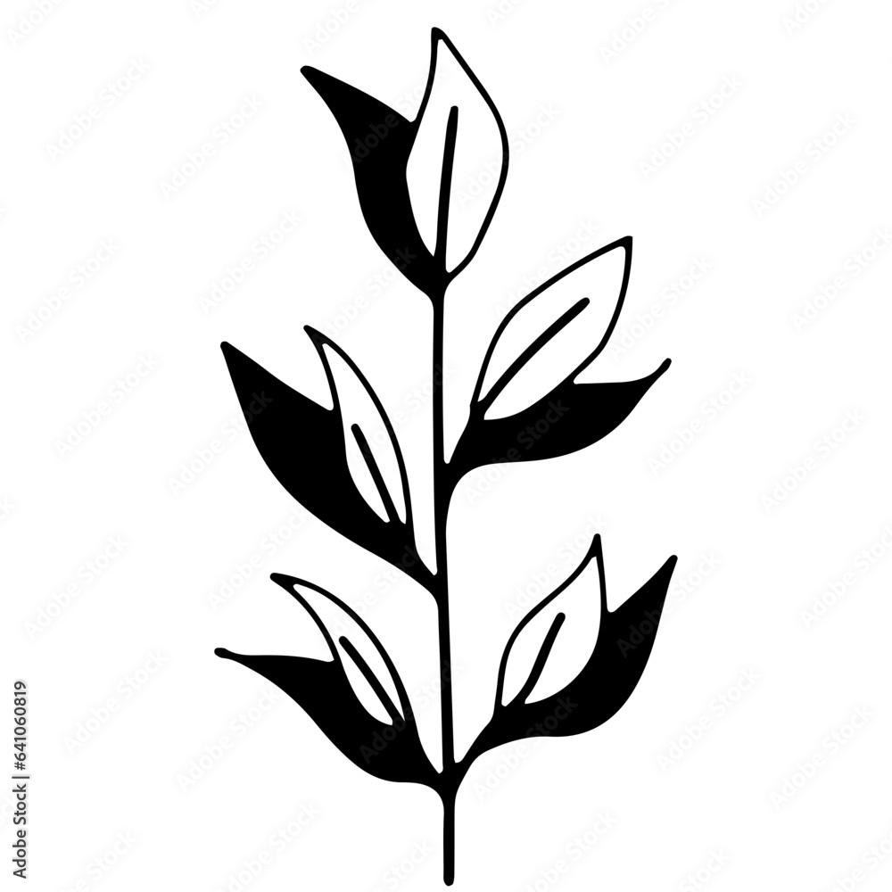 Floral design line art Floral design line art