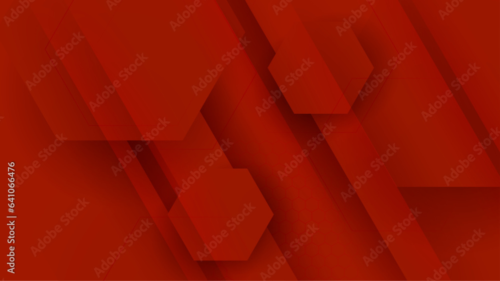 Abstract lines pattern technology on red gradients background Abstract lines pattern technology on red gradients background