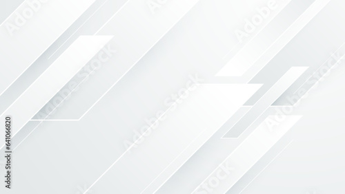 Abstract white monochrome vector background, for design brochure, website, flyer. Geometric white wallpaper for certificate, presentation, landing page