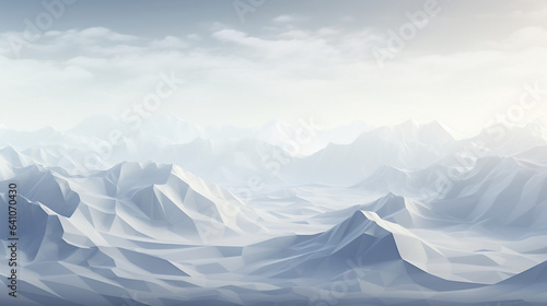 冬の山脈 © 亮助 尾形