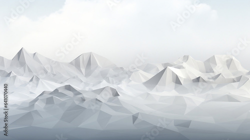 Wallpaper Mural ポリゴン山脈 Torontodigital.ca