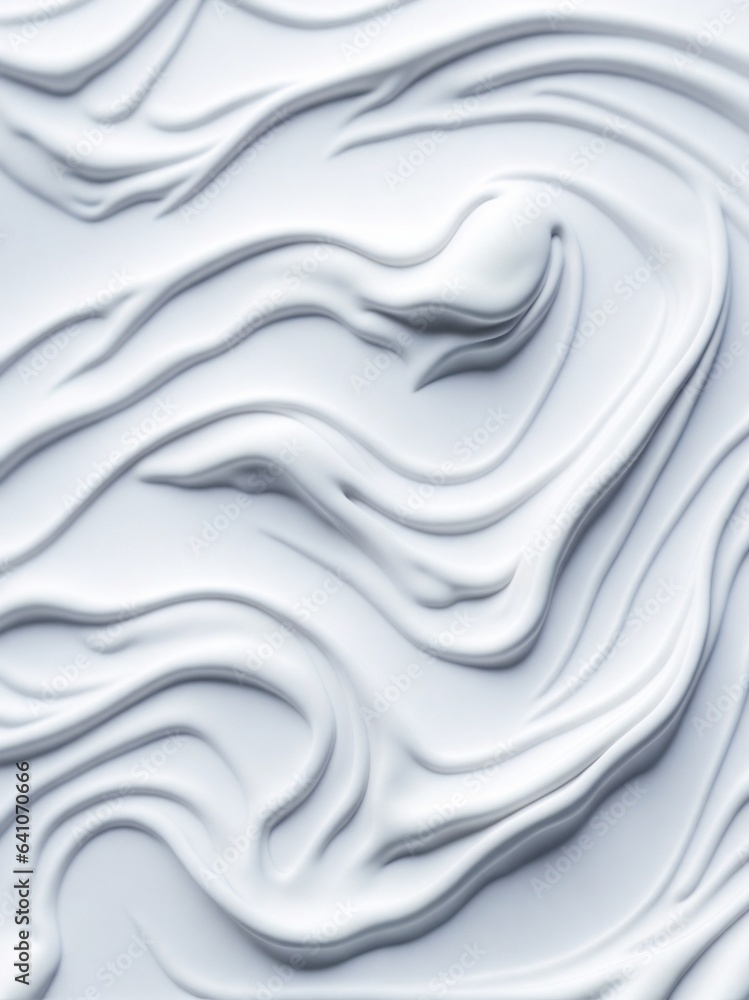Acrylic paint wallpaper, white background.