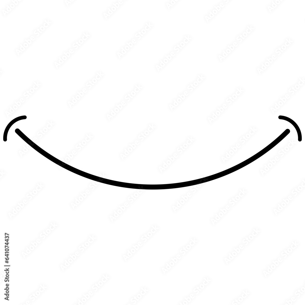 lines doodle shape smile lines doodle shape smile
