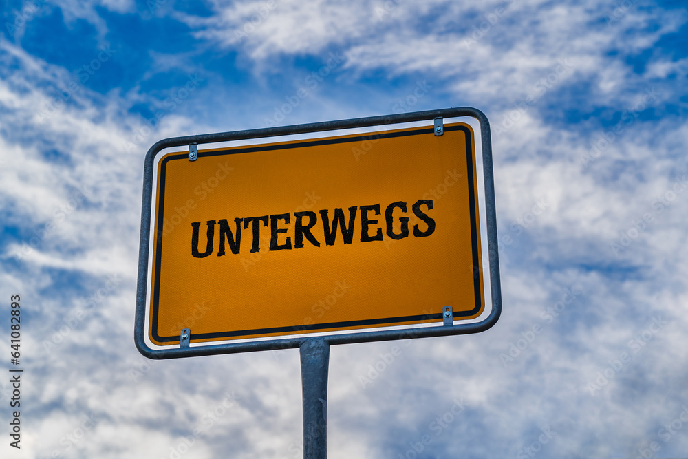 Unterwegs Wegweiser