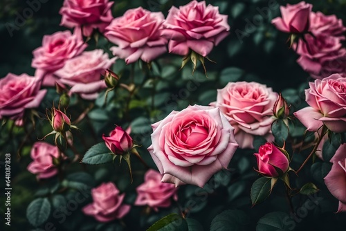 pink roses bouquet