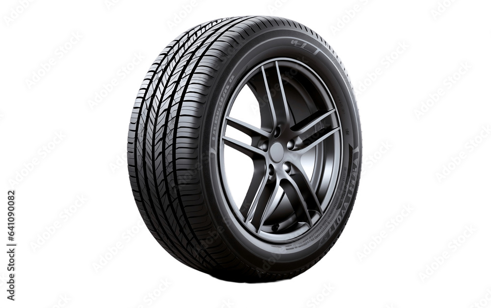 Care Tire on white transparent background