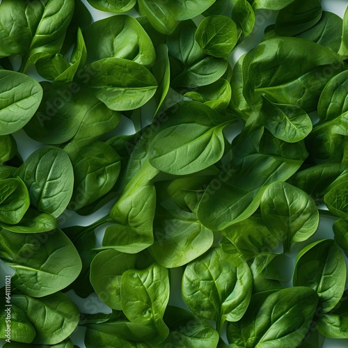 Spinach as seamless tiles