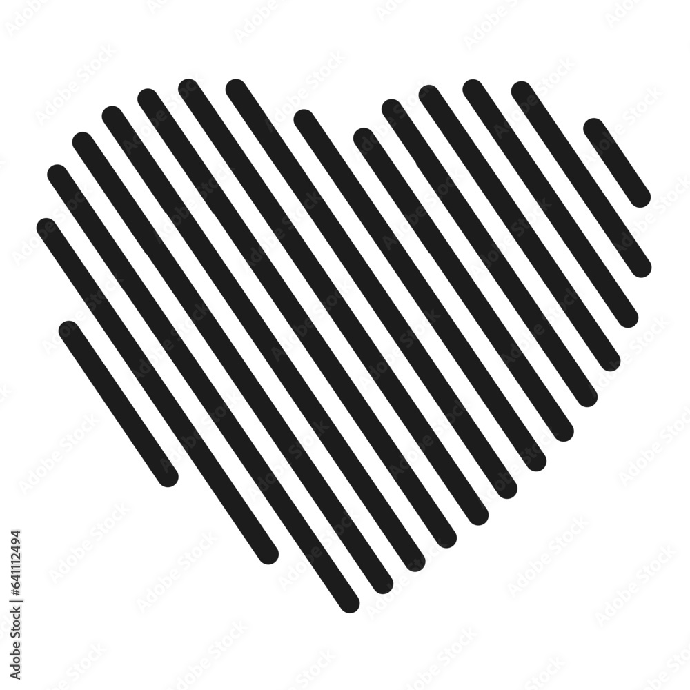 love abstract icon illustration love abstract icon illustration