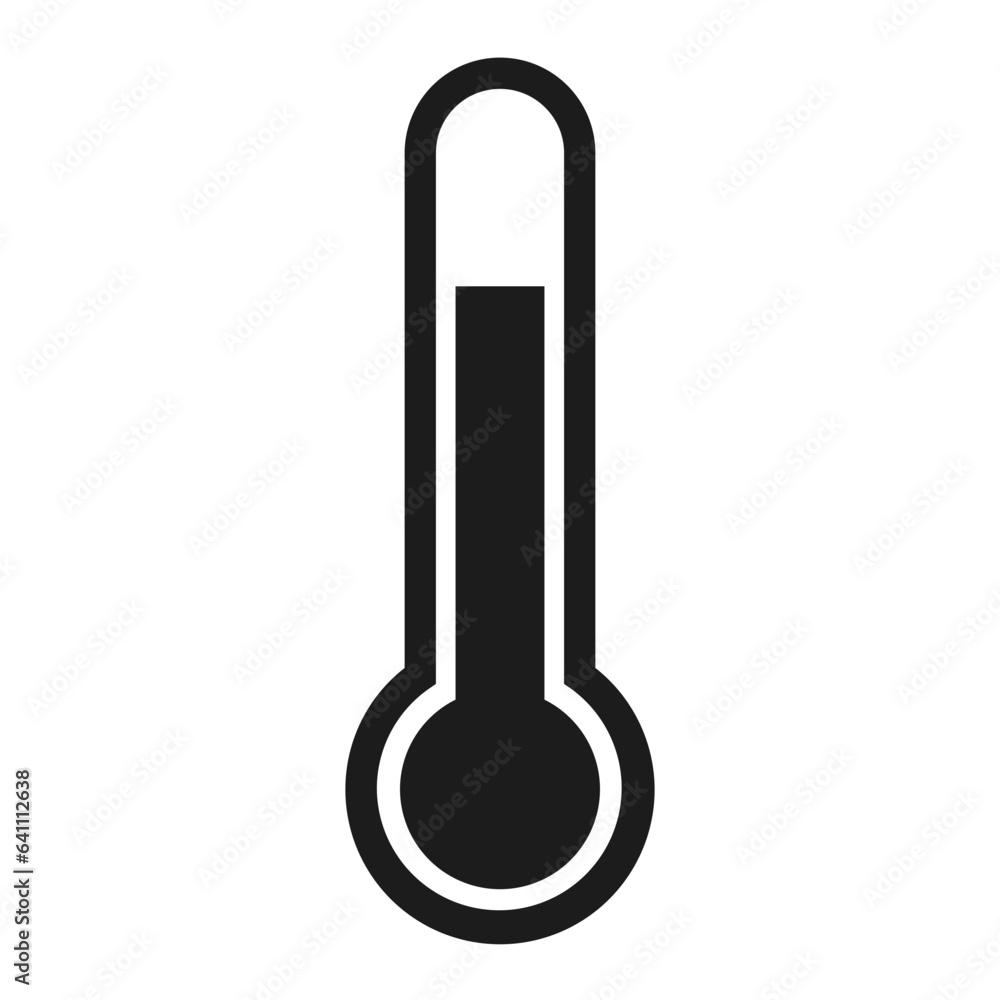 thermometer icon illustration thermometer icon illustration