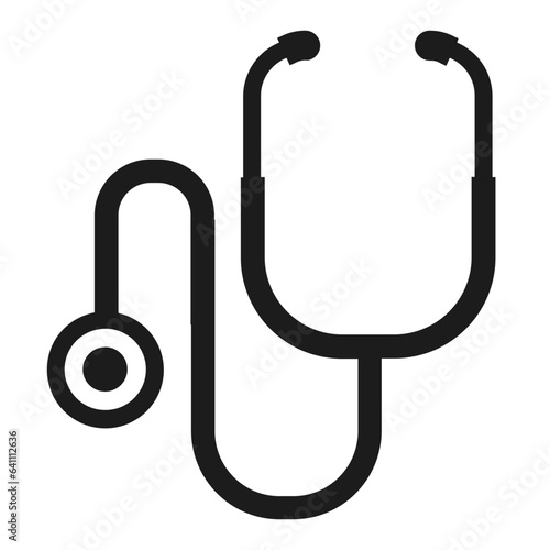 stethoscope icon illustration