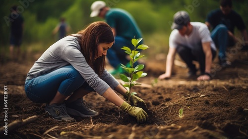 community-led environmental initiatives by photographing local volunteers engaged in activities such as tree planting, beach cleanups, or organic farming.