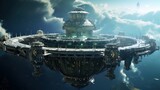 Interstellar ship powered by the dreams of long-forgotten civilizations | generative AI