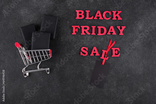 Black friday sale. Shopping concept