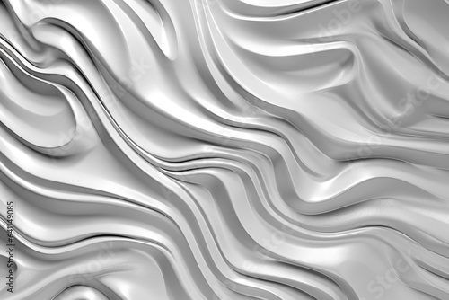 Swirl Abstract Background Illustration in White Color