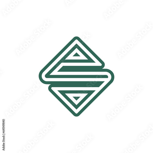 Letter ES or SE logo
