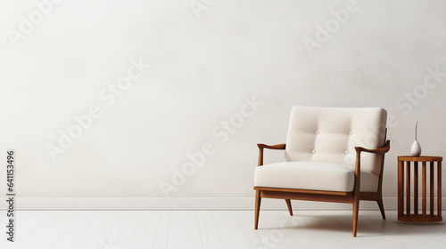 white leather armchair in a room, legal AI