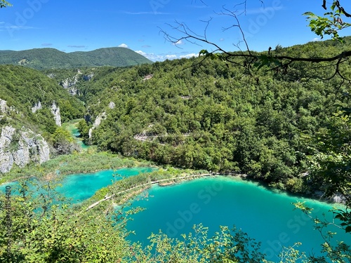 Landscape and environment of Plitvice Lakes National Park (UNESCO) - Plitvica, Croatia or Slikoviti krajobrazi i prekrasni motivi iz nacionalnog parka Plitvička jezera - Plitvice, Hrvatska photo