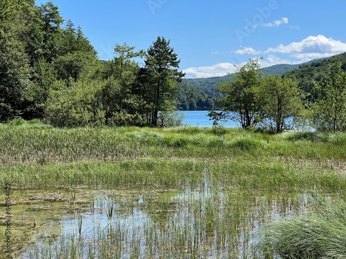 Landscape and environment of Plitvice Lakes National Park (UNESCO) - Plitvica, Croatia or Slikoviti krajobrazi i prekrasni motivi iz nacionalnog parka Plitvička jezera - Plitvice, Hrvatska photo