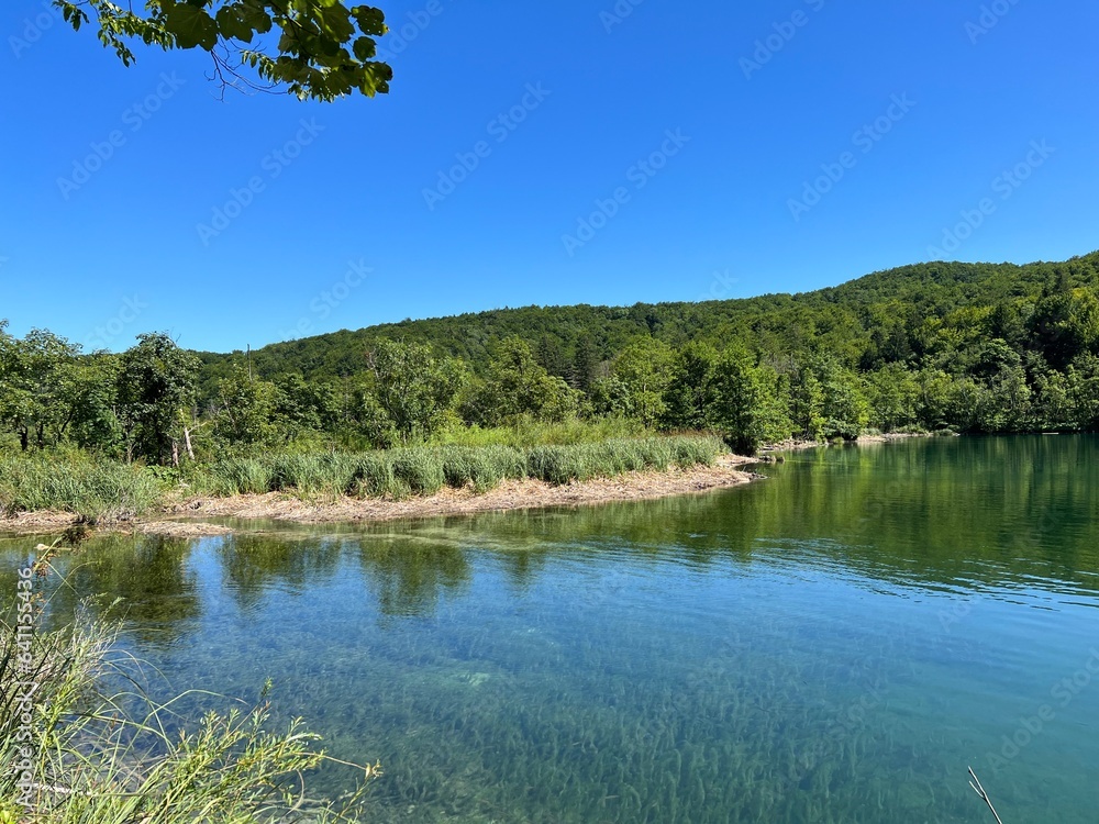 Landscape and environment of Plitvice Lakes National Park (UNESCO) - Plitvica, Croatia or Slikoviti krajobrazi i prekrasni motivi iz nacionalnog parka Plitvička jezera - Plitvice, Hrvatska