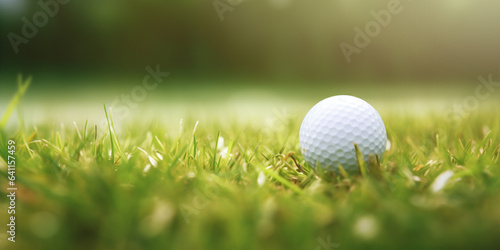 golf game close up. 