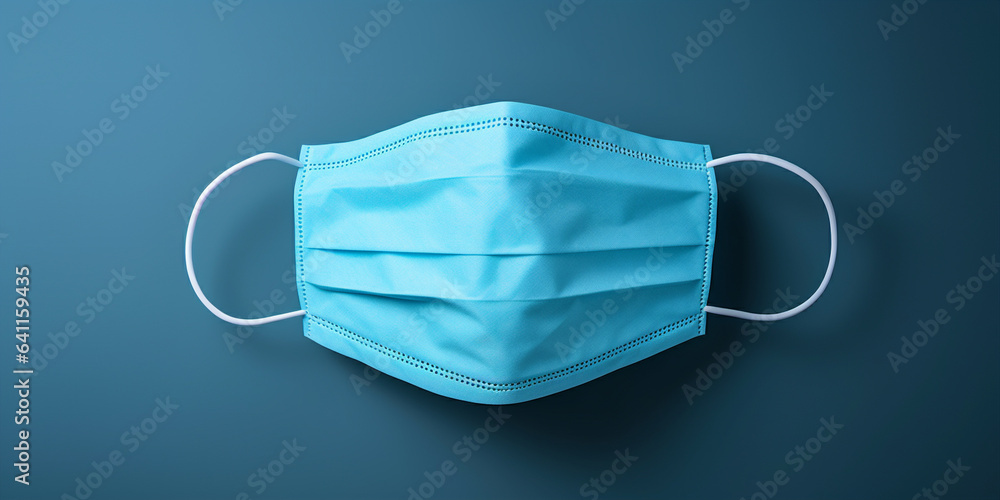 Medical Anti Covid Mask. Generative AI Medical Anti Covid Mask. Generative AI