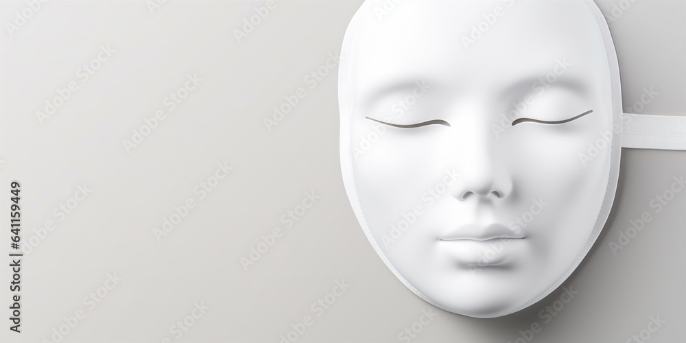 Medical Anti Covid Mask. Generative AI Medical Anti Covid Mask. Generative AI
