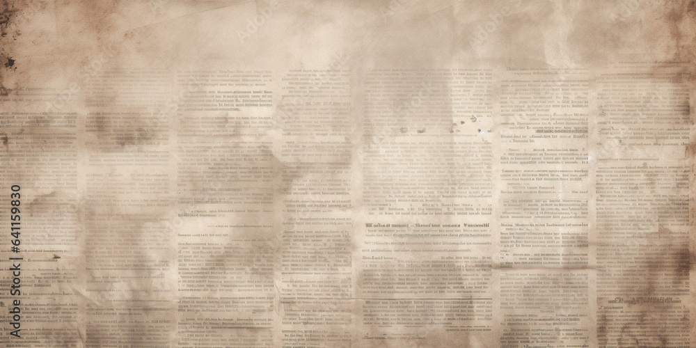Fototapeta premium simple plain newspaper background wallpaper. Generative AI