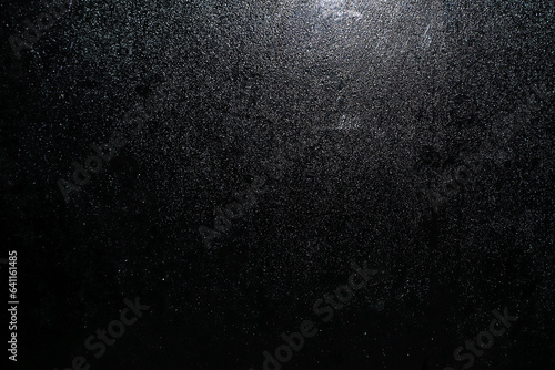 Fotografia white black glitter texture abstract banner background with space