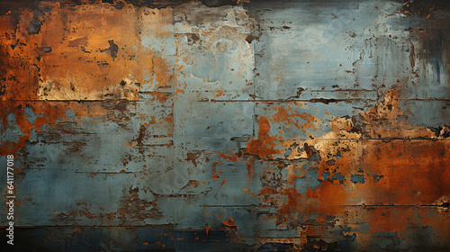 Fotografia rusty iron background
