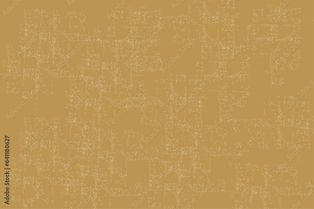 The background is aged paper. Concept for background, wrapping paper. A meaningless set of dots on a gray background. Vector. The background is aged paper. Concept for background, wrapping paper. A meaningless set of dots on a gray background. Vector.