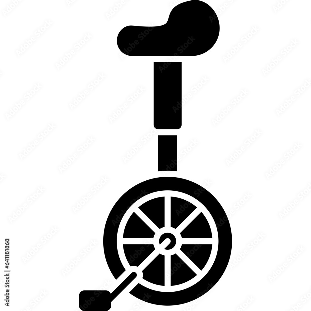 Unicycle Icon Unicycle Icon