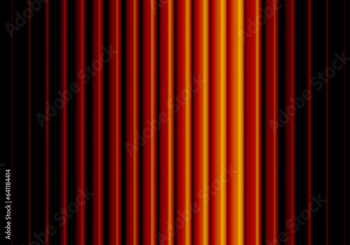 Ola de calor, cambio climático. Fondo de barras verticales en degradado rojo, amarillo y negro. 